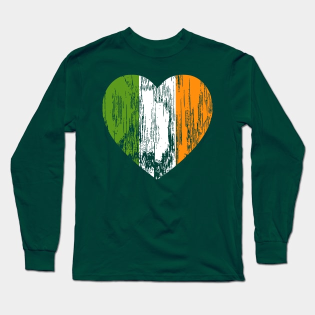 Ireland flag Long Sleeve T-Shirt by maro_00